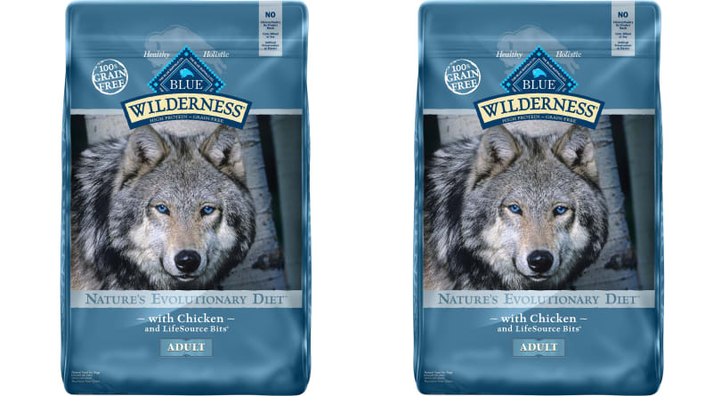 Blue Buffalo Wilderness Chicken Recipe Grain-Free Dry Dog Food