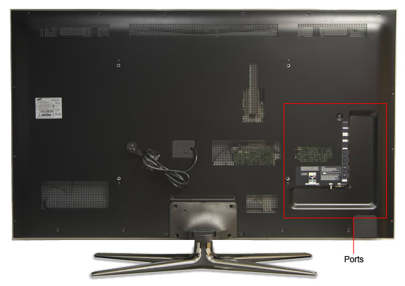 where is the power button on my samsung plasma tv