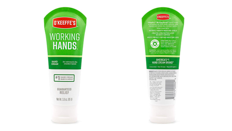 A photo of the O’Keeffe’s Working Hands Hand Cream.