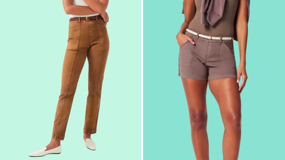 Spanx' Stretch Twill line is back with new pants and shorts for