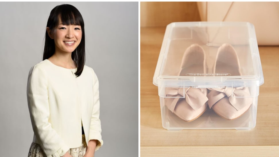 Author and organizer Marie Kondo is obsessed with all the things you can do with a shoe box