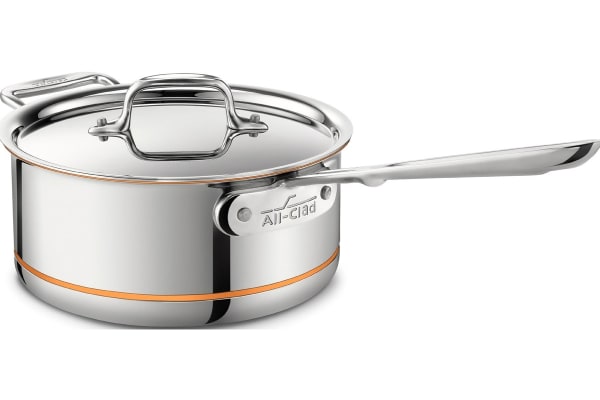 All-Clad 3-Qt. Sauce Pan with Lid / Copper Core