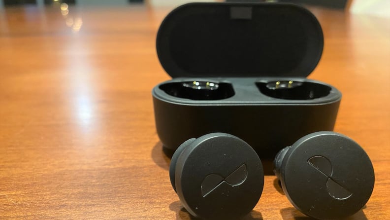 The Nuratrue are Nura's first true wireless earbuds, packing exceptional, customized sound into a circular package.