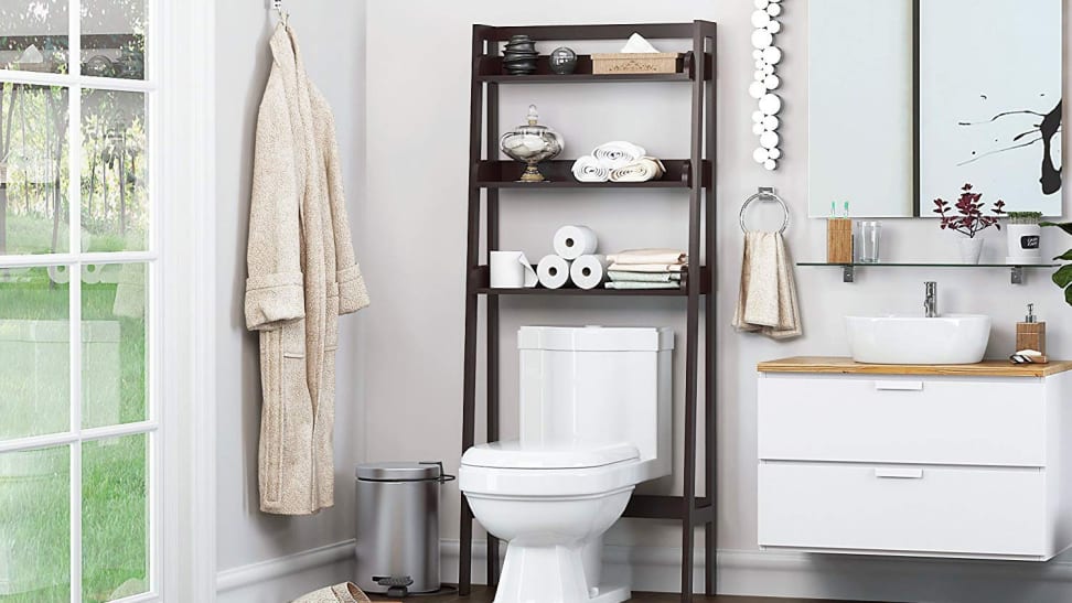 toilet shelves