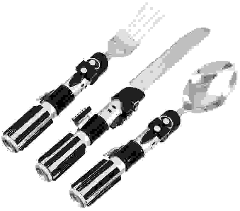 Star Wars Darth Vader Lightsaber Cutlery Set