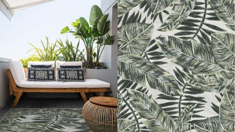 Ruggable outdoor rug