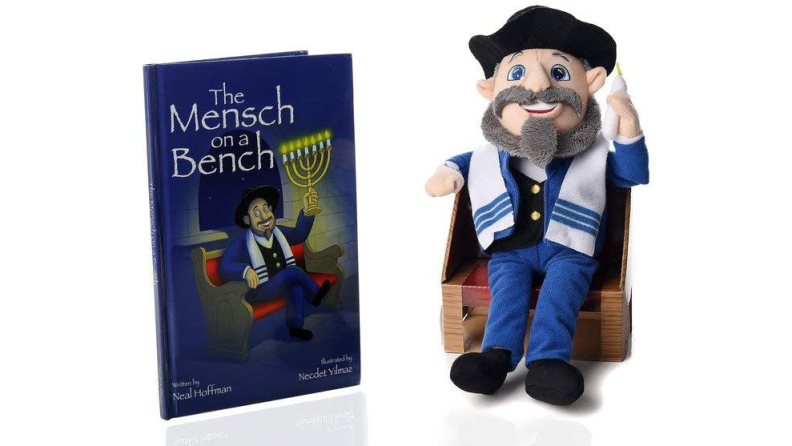 The Mensch on the Bench book and doll