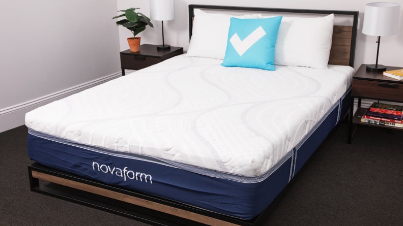 novaform comfortgrande queen mattress gelbmemory foam
