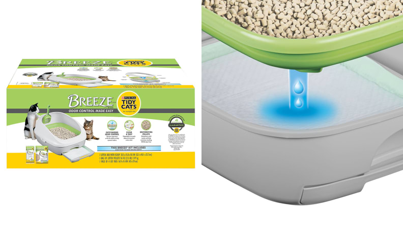 Breeze cat litter system