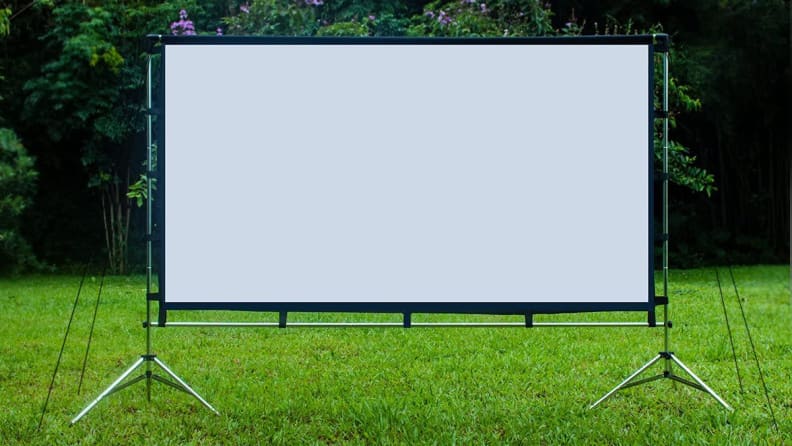 projector screen outdoor near me