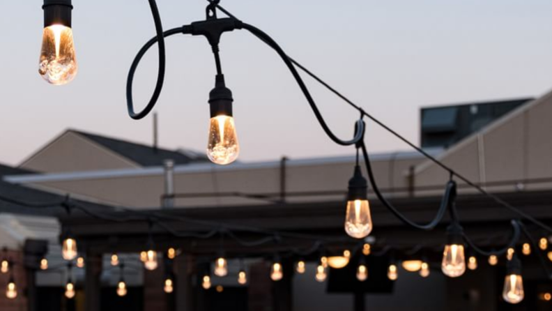 Indoor/Outdoor LED String Lights from Pottery Barn