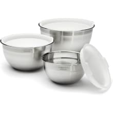 Product image of Cuisinart Stainless-steel Mixing Bowls with Lids