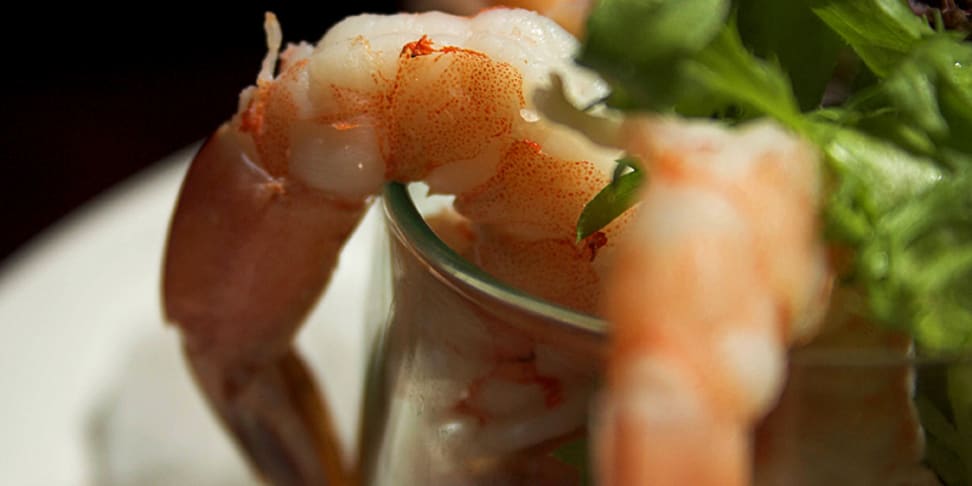 Shrimp Cocktail Closeup