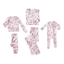 Product image of Pottery Barn LoveShackFancy Cabbage Rose Organic Family Pajama Collection