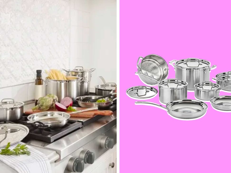 Prime Day 2021: This Cuisinart stainless steel cookware set is  nearly 50% off