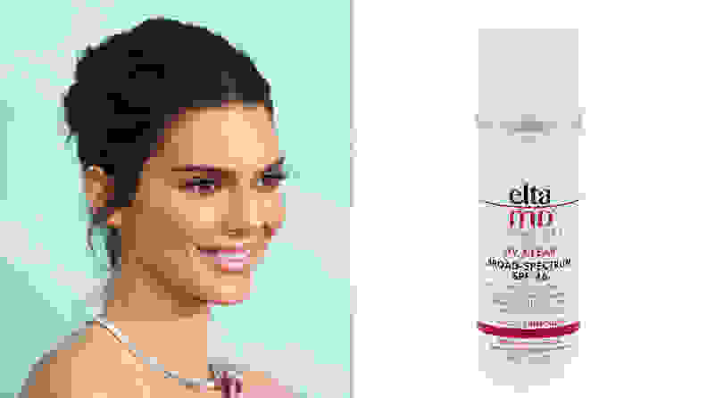 Kendall Jenner and the Elta MD UV Clear Facial Sunscreen.