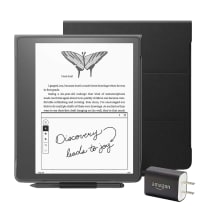 Product image of Kindle Scribe Essentials Bundle (Leather Folio Cover)