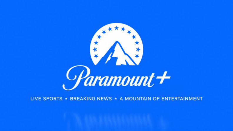 The blue Paramount+ logo.
