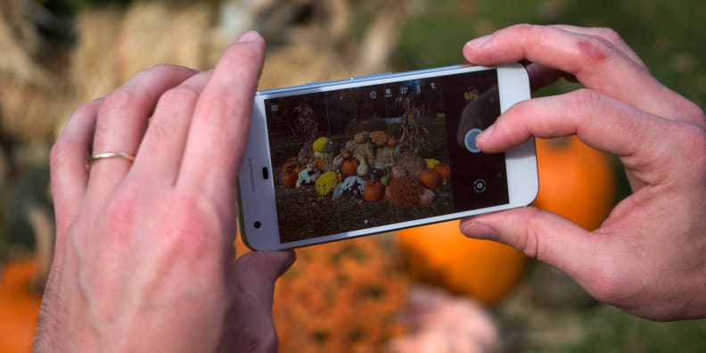 Google Pixel Camera In Use