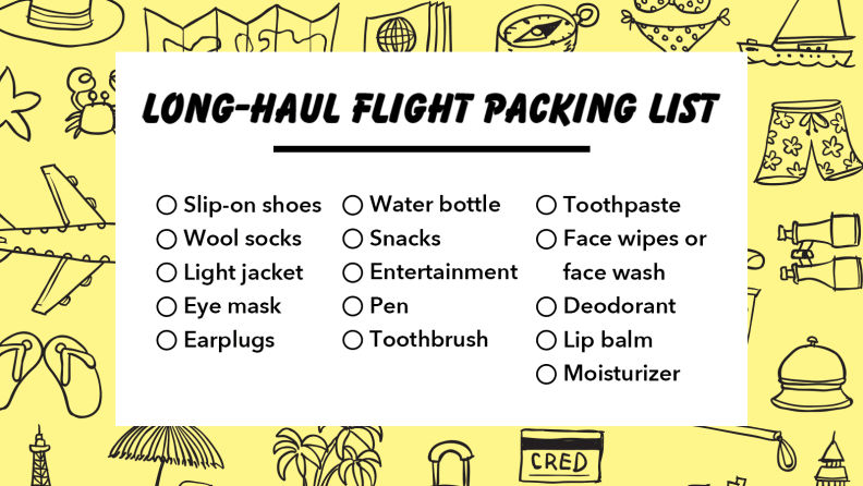 34 Great Packing Tips for a Long Haul Flight with Kids