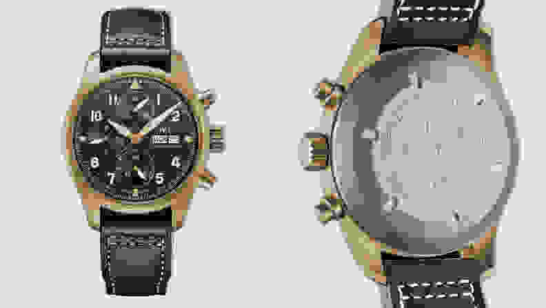 Best luxury watch brands for men: IWC Pilots Watch Chronograph Spitfire