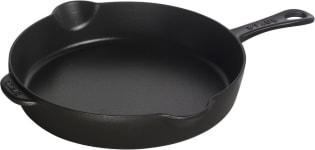 Greater Goods Cast Iron Skillet, Cook Like A Pro with Smooth Milled, Organically Pre-Seasoned Skillet Surface,12-Inch, Designed in St. Louis