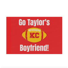 Product image of Go Taylor's Boyfriend Swift and Kelce Football Flag