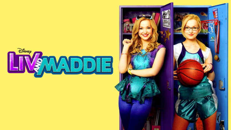 Twin sisters show how opposite they are in Liv and Maddie.