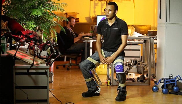 Chairless Chair - Seated Position