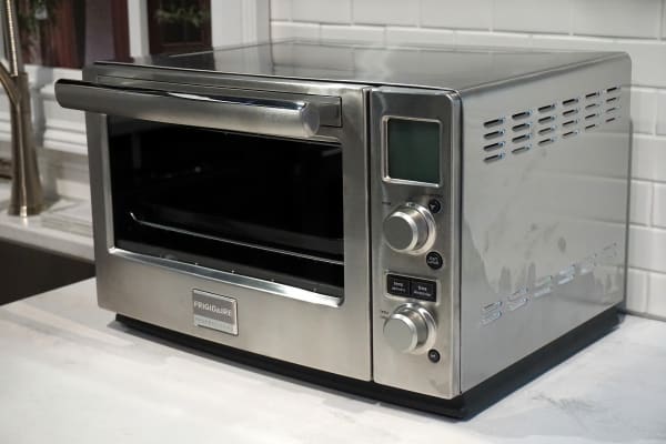 Another small Frigidaire Professional appliance is this stainless-steel toaster oven.