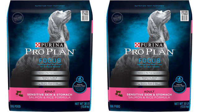 Purina Pro Plan Focus Adult Sensitive Skin & Stomach Salmon & Rice Formula Dry Dog Food