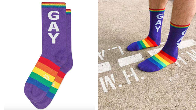 Gumball Poodle Gay Socks