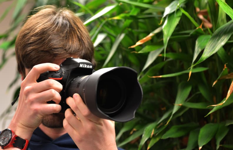The D810 has a reshaped grip that is slightly deeper, though in our experience it handles just like the original.
