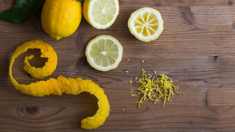 Lemon peels