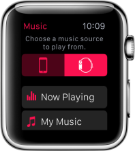 Apple Watch Music Source