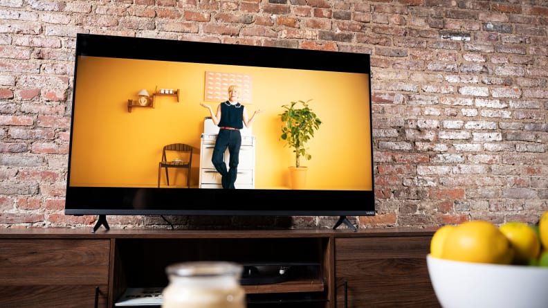 The Vizio M-Series MQ6 displaying 4K/HDR content in a living room setting