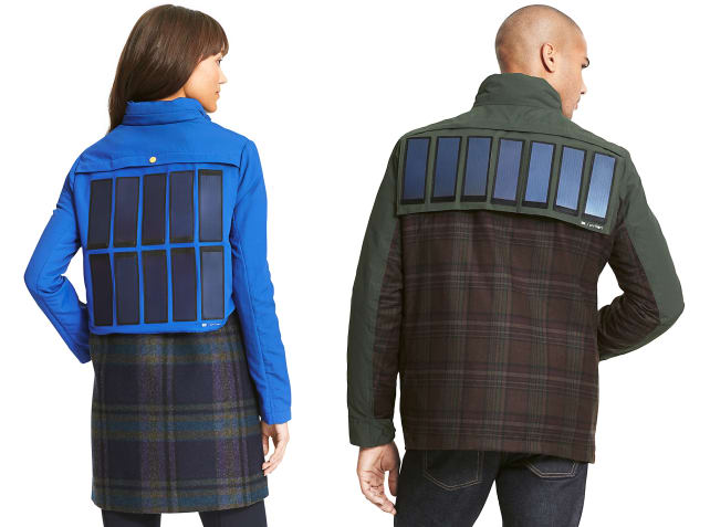 Tommy Hilfiger's solar panel jacket