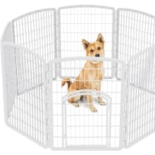 Product image of IRIS USA 34-Inch Exercise 8-Panel Pet Playpen with Door