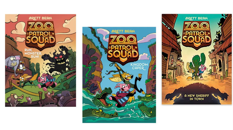 Three books from the Zoo Patrol series