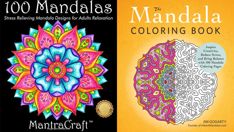 Mini Mandalas: Pocket Size Adult Coloring Book Featuring 50 Easy and  Relaxing Mandala Designs