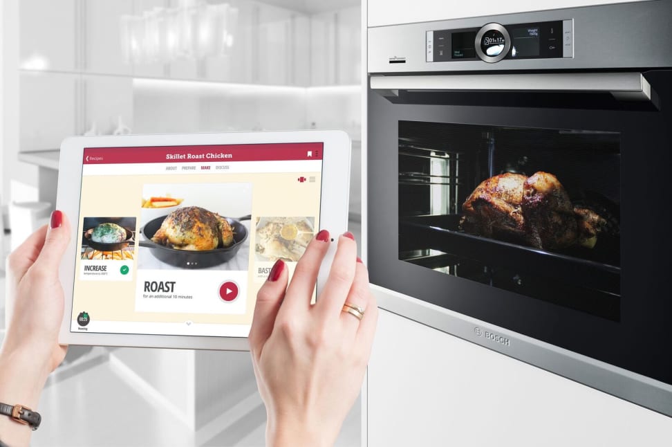 Drop app and Bosch's Serie 8 wall oven