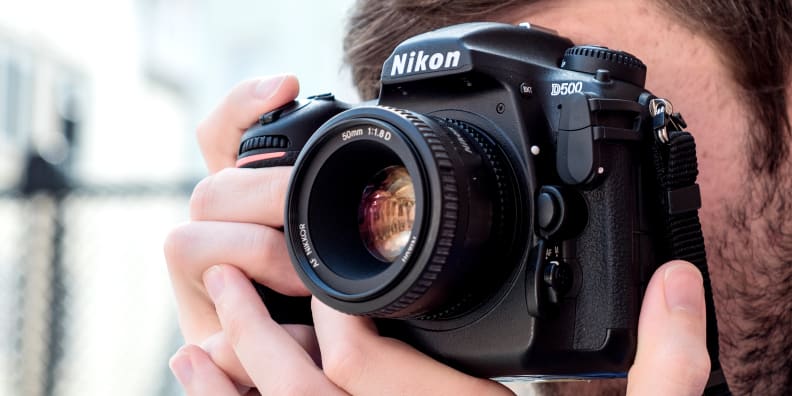 Use the viewfinder wherever possible so you can keep an eye on the action while keeping the camera steady.