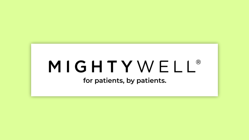 Logo for Mighty Well shop on Amazon.