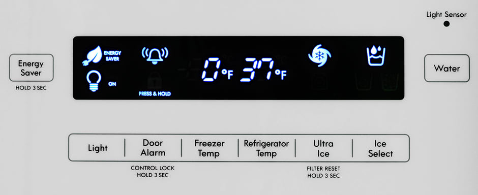 Kenmore 71052 Controls