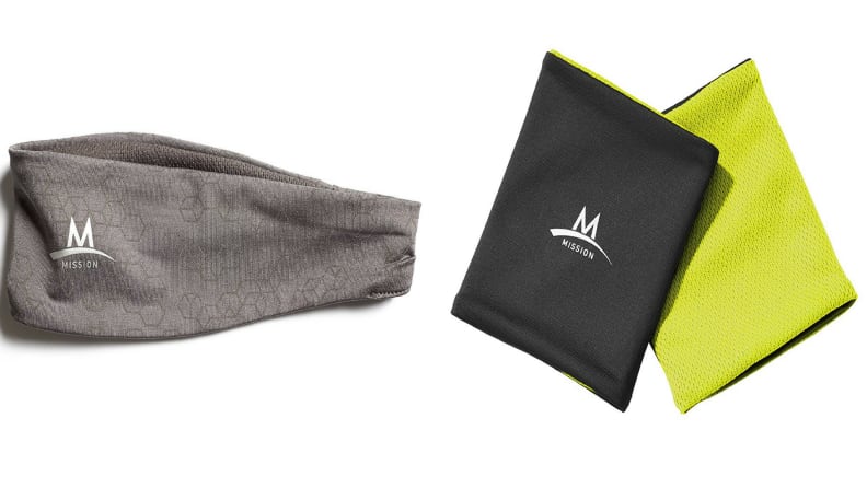 Headband and armbands available on Amazon