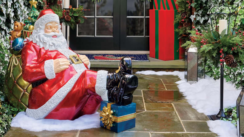 Shhh! Don't wake Santa, unless you want to end up on the naughty list.