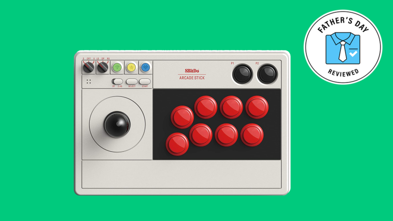 Best gifts for dad: 8BitDo Arcade Stick for Switch and Windows