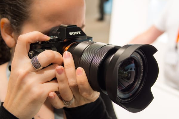 The lens balances well on Sony's A7-family bodies.