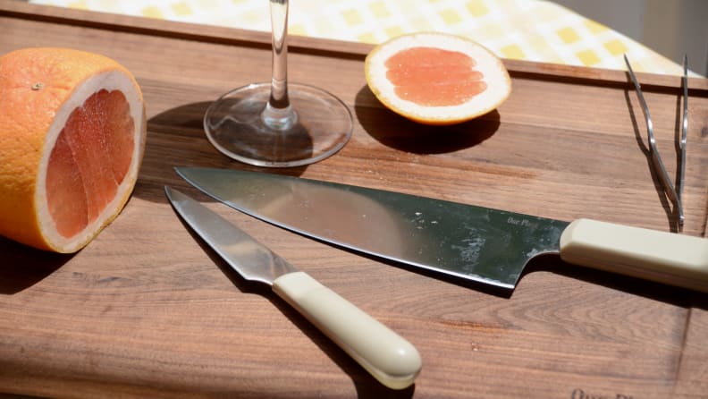 Our Place Fully Prepped Bundle knives and cutting board review