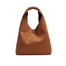 Product image of Vegan Suede Slouch Tote